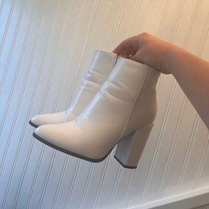 White Gogo Boots